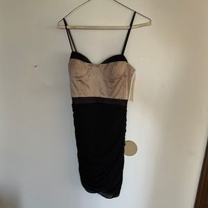 Mystic black and tan dress size- S